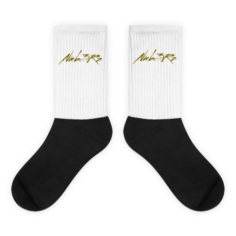 Nmb3Rz Black foot socks